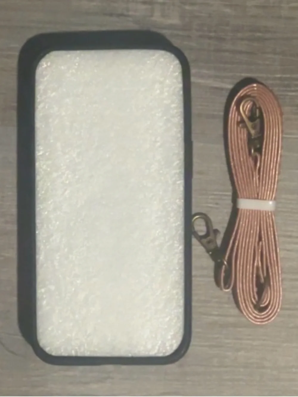 💞 New Rose Gold Crossbody Phone Wallet Bag Compatible with iPhone 16